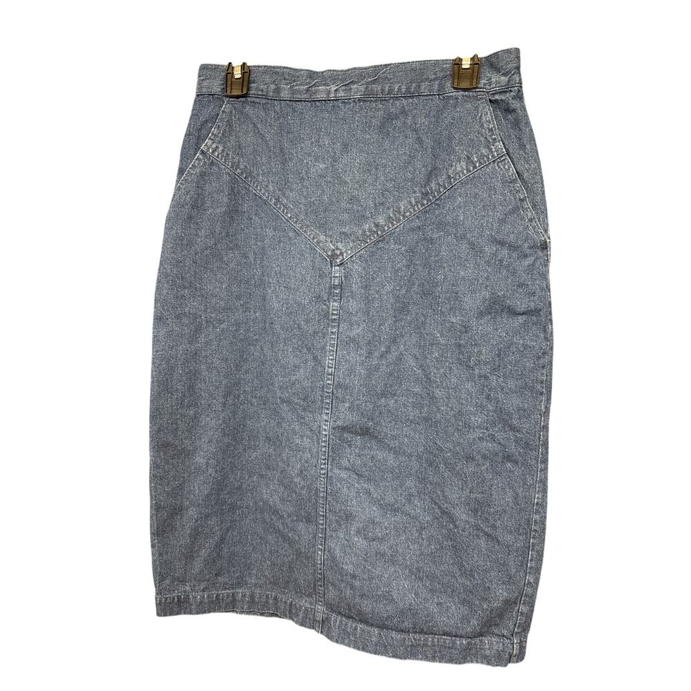 Vintage Kayo of California 90s Western Country Line Square Dancing Pencil Skirt